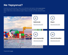 Nakliye Işi - En Iyi HTML Şablonu
