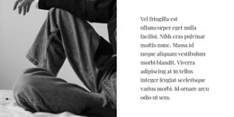 Stylový Denim – Šablona Návrhu Webu