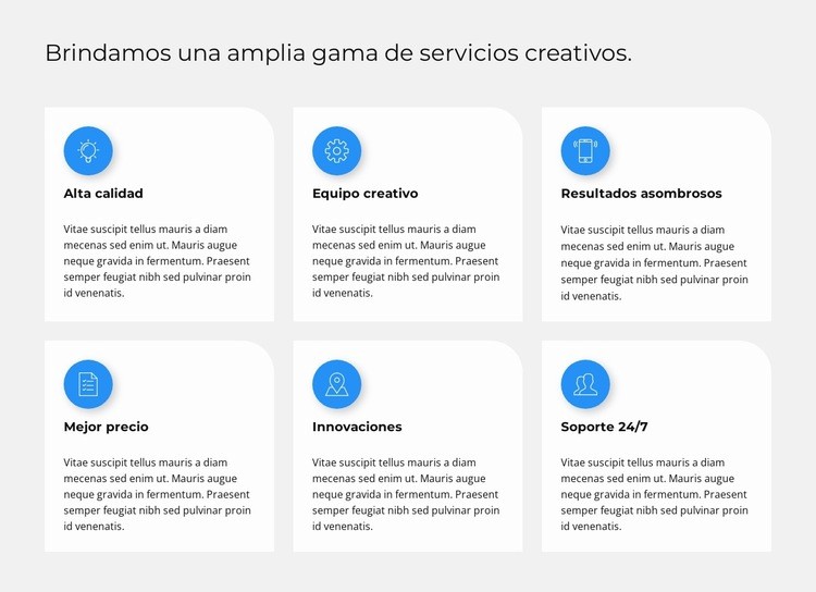 Creando plan de marketing Página de destino