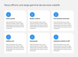 Création De Plan Marketing Modèle De Page De Destination