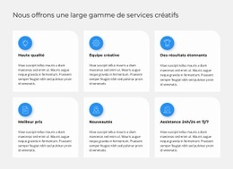 Création De Plan Marketing – Modèle HTML5 Facile À Utiliser