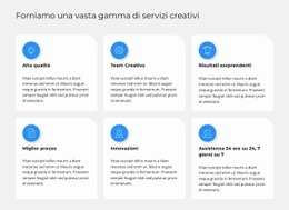 Creazione Di Un Piano Di Marketing: Modello HTML5 Di Facile Utilizzo