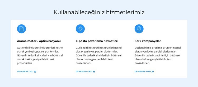 Anti-Kriz planı Html Web Sitesi Oluşturucu