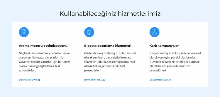 Anti-Kriz planı Joomla Şablonu