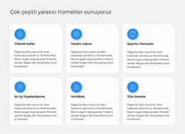 Pazarlama Planı Oluşturma - Web Sayfası Maket Şablonu