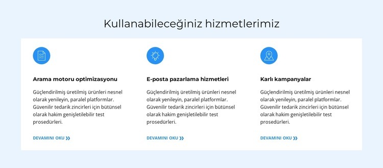 Anti-Kriz planı Web Sitesi Oluşturucu Şablonları