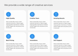 Creating Marketing Plan - Web Page Mockup Template