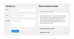 Obchodní Projekt – Webová Šablona HTML