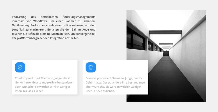 Unsere neuen Errungenschaften Website Builder-Vorlagen