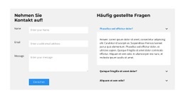 Geschäftsprojekt - Kreatives, Vielseitiges Website-Modell