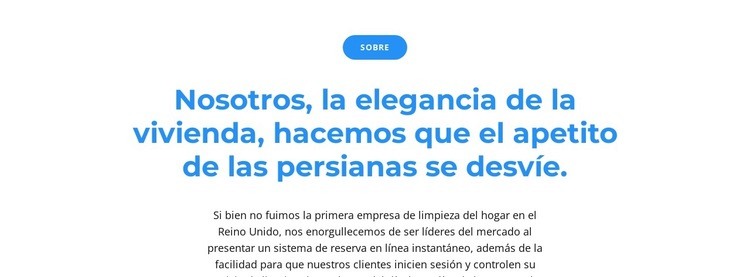 Botón y dos textos Creador de sitios web HTML