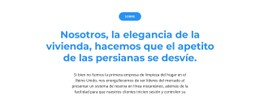 Botón Y Dos Textos Plantilla CSS Premium