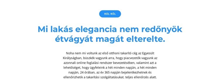 Gomb és két szöveg Sablon