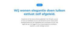 Knop En Twee Tekst Premium CSS-Sjabloon