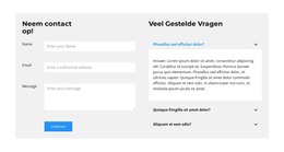 Zakelijk Project - HTML-Websjabloon