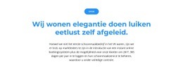 Geweldig Website-Ontwerp Voor Knop En Twee Tekst
