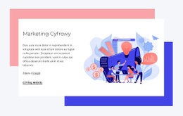 Marketing Cyfrowy - Łatwy W Użyciu Szablon HTML5