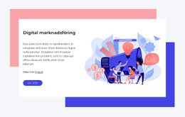Digirtal Marknadsföring - Kreativ Mångsidig Mall