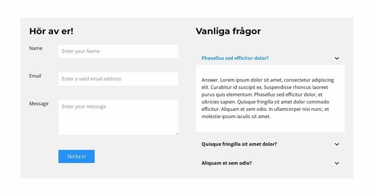 Affärsprojekt WordPress -tema