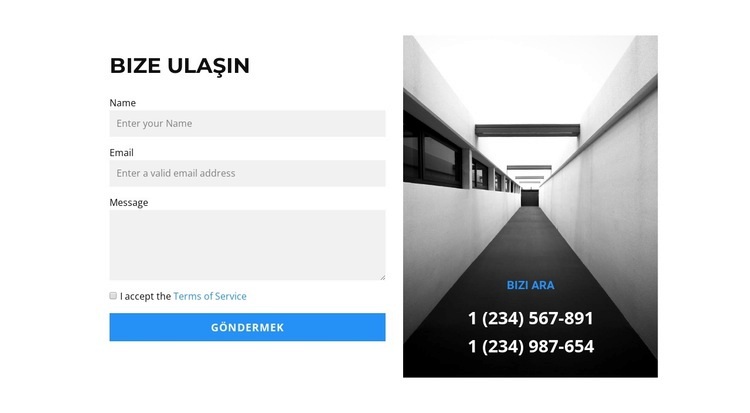 Proje geliştirme yöntemimiz Html Web Sitesi Oluşturucu