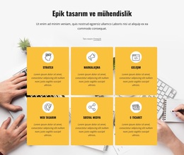 Epik Tasarım Için Çarpıcı WordPress Teması