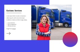 Delivery Operations Free CSS Website