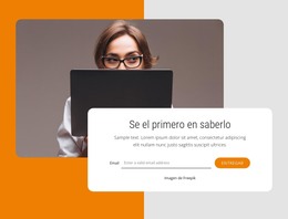 Ofertas Especiales De Suscripción: Plantilla De Página HTML