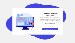 Conseil En Stratégie Numérique - Site Web Réactif