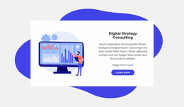 Digital Strategy Consulting - Web Template