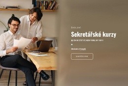 Sekretářské Kurzy V Londýně – Inspirace Pro Design Webových Stránek