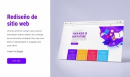 Rediseño Del Sitio Web