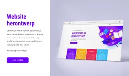 Websiteontwerp Voor Herontwerp Van De Website