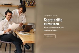 Secretariële Cursussen In Londen HTML5-Sjabloon