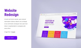 Website Redesign - Templates Website Design