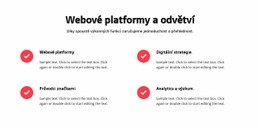 Webové Platformy – Nejlepší Šablona Webu