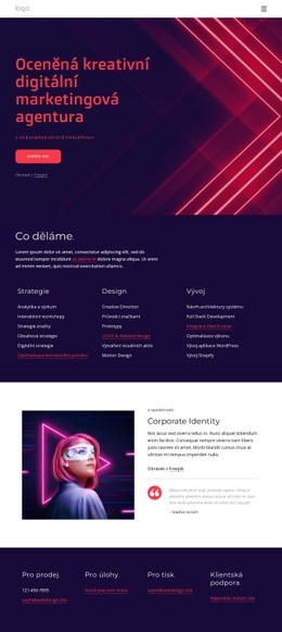 Nejkreativnější Design Pro Kreativní Marketingová Agentura