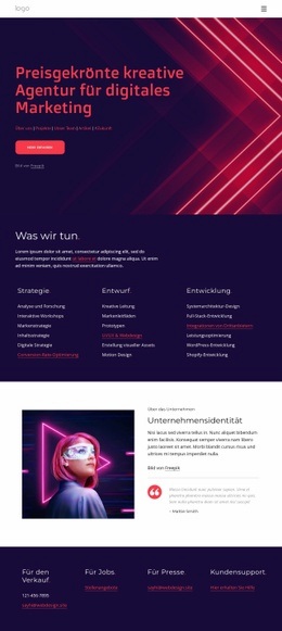 Kreativstes Design Für Agentur Für Kreatives Marketing