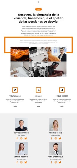Cooperación Exitosa: Plantilla De Código HTML