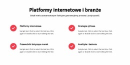 Platformy Internetowe - Makieta Responsywnej Strony Internetowej