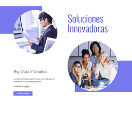 Soluciones Innovadoras: Plantilla HTML5 Adaptable