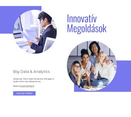 Innovatív Megoldások – Reszponzív HTML5-Sablon