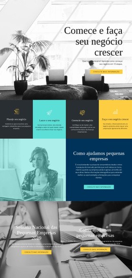 Designer De Site Para Inicie E Expanda Seu Negócio