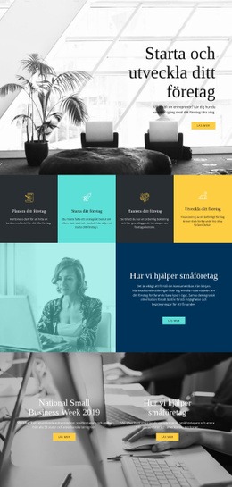 Anpassningsbara Professionella Verktyg För Starta Och Växa Ditt Företag