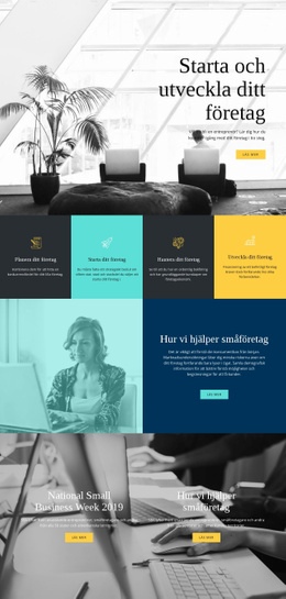 Starta Och Växa Ditt Företag – WordPress-Tema