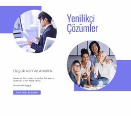 Yenilikçi Çözümler - Ücretsiz Indirme Açılış Sayfası