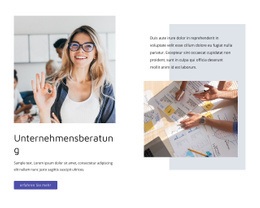 Premium-Landingpage Für Unternehmensberatung