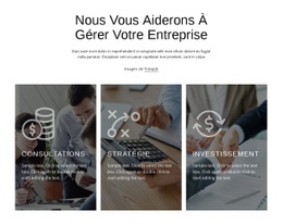 Conception De Sites Web Conseil Financier Et D'Investissement Pour N'Importe Quel Appareil