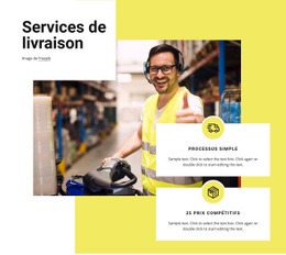 Meilleur Site Web Pour Services De Livraison