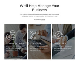 Financial And Investment Consulting - Free Website Template