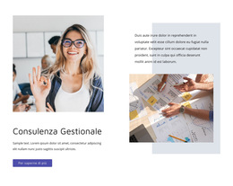 Consulenza Gestionale - Miglior Modello Di Sito Web